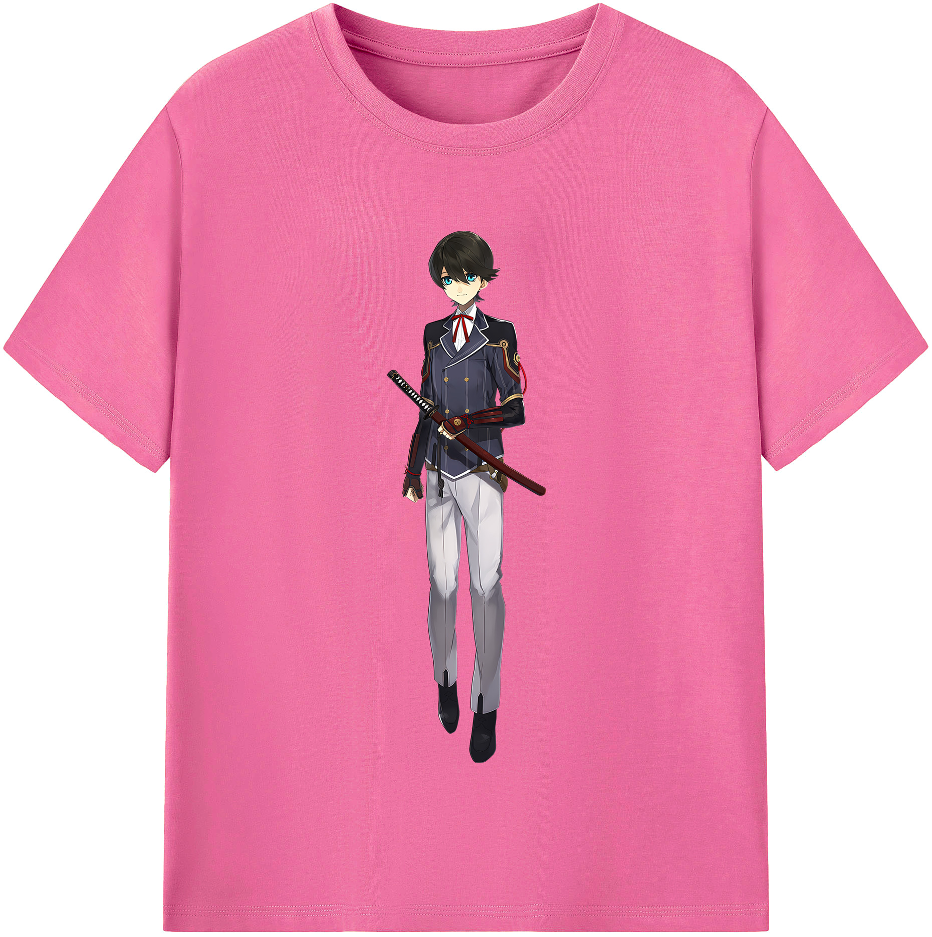 （画像用） 刀剣乱舞 Touken Ranbu レディースカジュアルプリントTシャツ（綿100％）